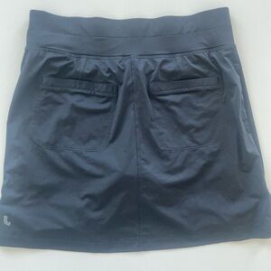 Lole Blue Mini Casual Skirt